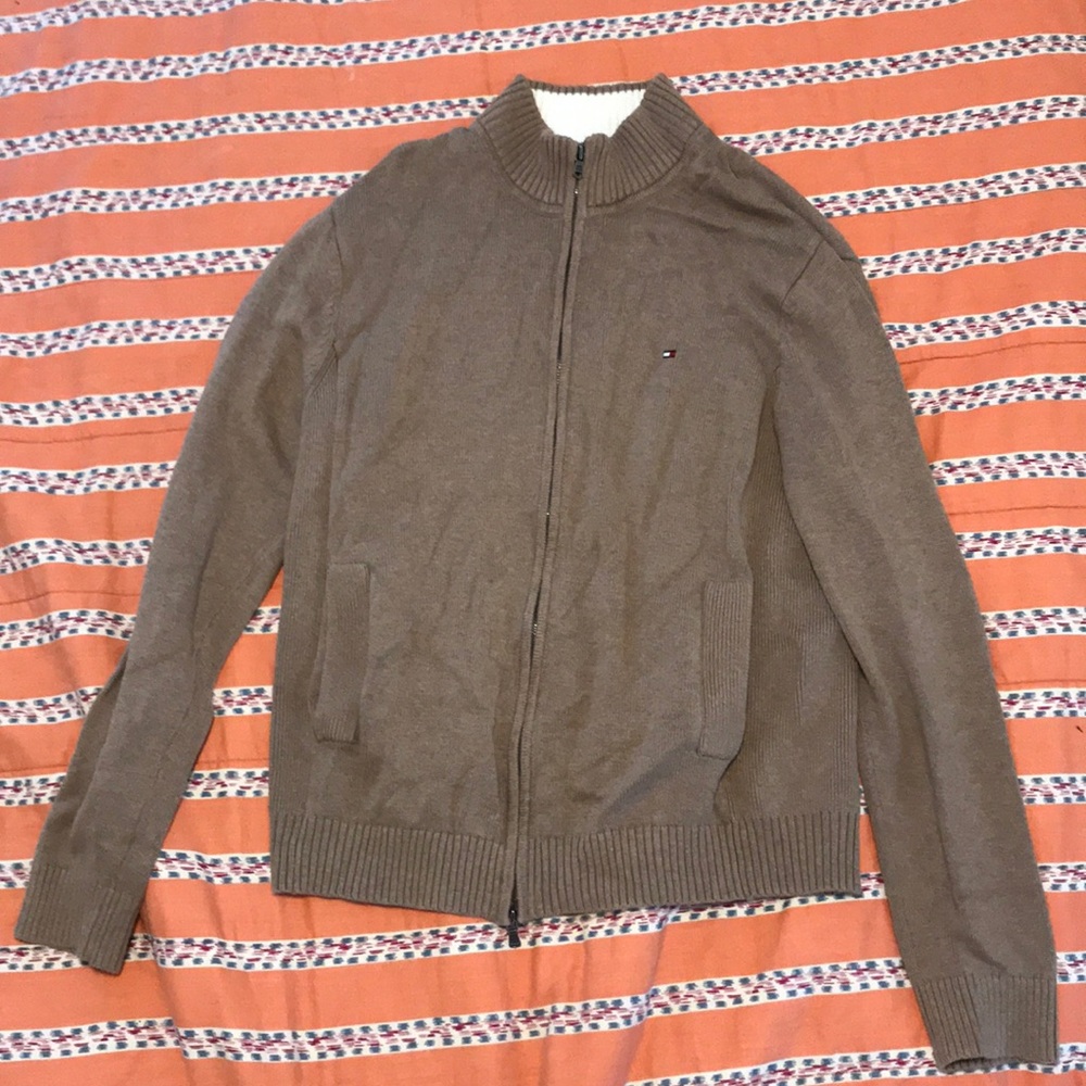 Men’s Tommy Hilfiger Zip-Up Sweater